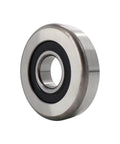 Forklift mast bearing roller lift part 61236-23420-71 with 40x120.7x28 dimensions, heavy duty replacement bearing close-up