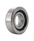 Forklift mast bearing roller part 723760 compatible with forklift masts, heavy duty replacement roller, side view close-up