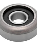 MG305-2RS-2 forklift mast guide ball bearing with double rubber seals, 2 x 3 x 1 inch size, front view close-up