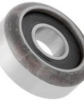 MG305-2RS-2 forklift mast guide ball bearing with double rubber seals, 2 x 3 x 1 inch size close-up view