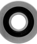 Front view of MG305-2RS-2 forklift mast guide ball bearing with double rubber seals, 2 x 3 x 1 inch, showing sealed design.
