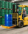 Heavy Duty Spill Containment Pallet With Drain For Industrial And Outdoor Use 26.4 By 26.4 By 6 Inches Anti Slip Leakproof Detachable Plastic Tray 43L Capacity Holds 200L Buckets Cjgyz
