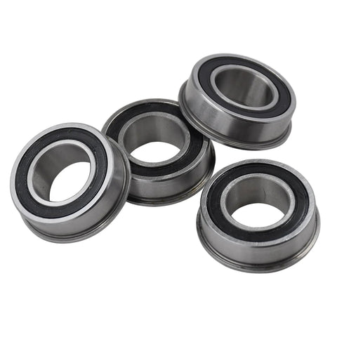 Set Of Four Flanged Ball Bearings 532009040 Compatible With John Deere AM118315 AM127304 AM35443 And Toro 110513