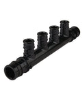 Four Outlet Open Pex A Expansion PPSU Manifold With Three Quarter Inch Trunk And One Half Inch Ports Lead Free ASTM F1960 Compatible With Pex A Expanding Fittings Direct From A Leading Plumbing Manufacturer For Residential And Commercial Use.