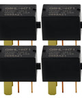 Four Pack 12V DC Automotive Relay Kit G8HL-H71 for AC Compressor and Fan Motor with 39794-SDA-A03 and 39794-SDA-A05 Replacement