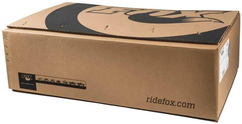Box packaging for Fox Factory Front Coilover Shock Absorbers 883-06-166 For Ram 1500, Black Finish, 2.5-Inch Travel, Heavy Duty Performance