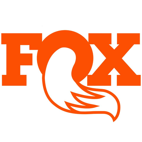 Fox logo in bold orange letters with a stylized fox tail incorporated into the letter 'O'.