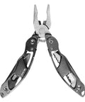 Open Framework Mini 11 In 1 Multitool with needle nose pliers, wire cutters, and open frame design for everyday use.