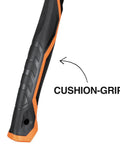 Smooth Face Framing Hammer With A 20-Ounce Forged Steel Head Delivers Precise, Powerful Drives Handle with Cushion Grip