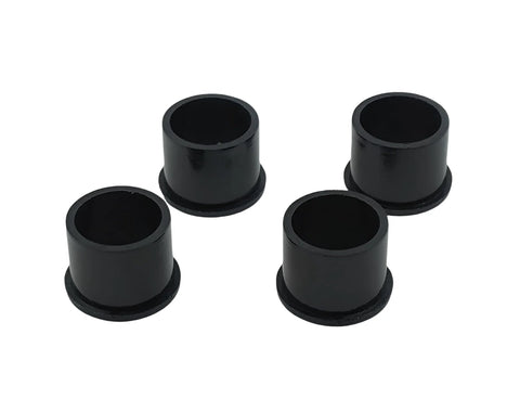 Front Axle Bushing 532406013 Replacement Four Pack for Husqvarna AYP Craftsman, showing four black bushings side by side.