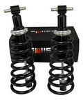 Adjustable front coilover shocks with 500 lb springs deliver improved handling and ride comfort for classic A-Body 73-77 and G-Body 82-88 builds, built from hardened steel for lasting durability and performance.