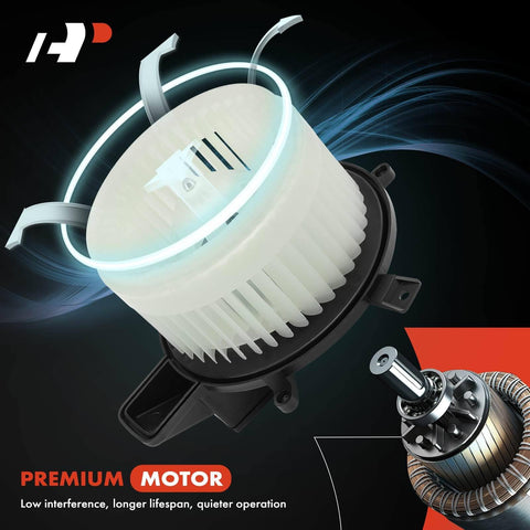 Front HVAC Blower Motor Replacement For Jeep Grand Cherokee 2011 To 2021 Durango 2011 To 2021 Dodge Grand Caravan 2008 To 2020 And Chrysler Town And Country 2008 To 2016 APremium
