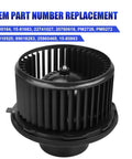 Front HVAC Blower Motor With Fan Replacement For 2007 2014 Chevy Silverado 1500 2500 3500 Suburban Tahoe Avalanche GMC