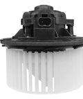 Front view of Front HVAC Blower Motor For Chevy Tahoe Suburban Silverado Avalanche GMC Yukon Sierra Cadillac Escalade 2007 2014 Drop In Replacement By GVPART4U Direct Fit