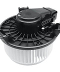 Front view of a Front HVAC Blower Motor Replacement For Toyota Camry Tundra 4Runner Highlander Venza Avalon And Lexus ES350 ES300h GX460 2007 To 2020 Models Direct Fit OE PM9351 75830 871030E040