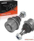 Front Lower Ball Joint Pair For Mercedes Benz E320 E350 E500 E550 S350 S430 S500 S600 SL500 SL550 SL600 CL500 CL600 CLS500 CLS550 AMG E55 E63 S55 S65 SL55 CL55 Direct Fit Premium Replacement For Smooth Steering And Precise Alignment Built Tough