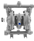 Front view of Air Operated Double Diaphragm Pump 1/2 inch Inlet/Outlet Max 115PSI Pneumatic Waste Oil Transfer Pump 16 GPM/60 LPM Replace#DP34-001