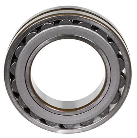 Front view of Spherical Roller Bearing Insert Set 75mm 22215LBKC3, unmounted replacement, sealed for heavy-duty use in machinery.