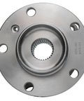 Front Wheel Bearing And Hub Assembly For BMW X5 2007-2018 And X6 2008-2019 AWD Only Replacement Kit, top view, 5-bolt holes