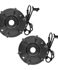 Front Wheel Bearing And Hub Assembly Set For Chevrolet Trailblazer Trailblazer Ext GMC Envoy Envoy XL Buick Rainier And Saab 9 7X Two Piece Driver And Passenger Sides For Direct Fit No Hassle Easy Install By TRQ