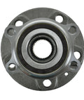 Two Piece Front Wheel Bearing And Hub Assembly Set For Audi A3 A3 Quattro Q3 TT TT RS Quattro Showing Metal Hub Component