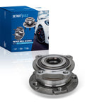 Front Wheel Bearing And Hub Assembly For BMW X5 2007-2018 And X6 2008-2019 AWD Only Replacement Kit shown with packaging