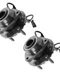 Front Wheel Bearing And Hub Assembly Set For Chevrolet Trailblazer Trailblazer Ext GMC Envoy Envoy XL Buick Rainier And Saab 9 7X Two Piece Driver And Passenger Sides For Direct Fit No Hassle Easy Install By TRQ