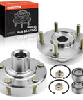 2 Pack Front Wheel Bearing and Hub Kit for Honda Accord Civic Element and Acura ILX TL TSX, Non ABS OE Replacement with 5 Lug Design