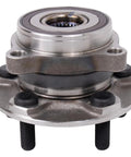 Front view of wheel bearing and hub assembly for Subaru Crosstrek 2016 to 2023, Forester 2014 to 2018, Impreza 2014 to 2021, XV Crosstrek 2014-2015