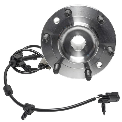 Two Front Wheel Bearing Hubs Replacement Kit For 2002-2009 Chevrolet Trailblazer EXT, GMC Envoy And Envoy XL, top view