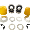 Front Wheel Bearing Kit For Lawn Mower Fits LA Series Includes Four Bearings Six Gaskets Two Rubber Sleeves Two Clips