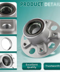 Detailed view of Front Wheel Bearing Kit 2 Pack Replacement For Mercedes Benz C230 C240 C280 C320 C350 CLK320 CLK350 2001 2011 OE Quality