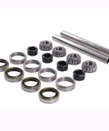 2X Front Wheel Bearing And Axle Rebuild Kit For Scag 43583, 482621, 482622, 43584 Featuring Hard 304 Stainless Steel Axle Sleeves