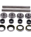 2X Front Wheel Bearing And Axle Rebuild Kit For Scag 43583, 482621, 482622, 43584 featuring hard 304 stainless steel axle sleeves