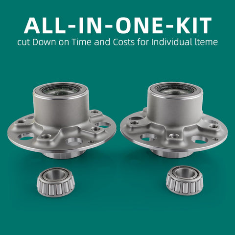 Front Wheel Bearing Kit 2 Pack Replacement For Mercedes Benz C230 C240 C280 C320 C350 CLK320 CLK350 CLK500 CLK550 SLK280 SLK300 SLK350