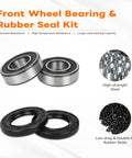 Race-Ready Front Wheel Bearing And Seal Kit For BMW R Nine T 2013 2016 And Suzuki DL1000 GSF1250 GSX-R1000 SV1000 1996 2018 ABS Compatible For Riders Now