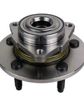515072 Front Wheel Hub and Bearing Assembly for Dodge Ram 1500 2002 to 2008, Non ABS 5 Lug OE Replacement Hub close-up