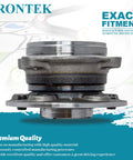 Beefy Front Wheel Bearing And Hub Assembly 513363 for Mercedes Benz GL Class 2013 to 2016 with ABS 5 lug front view