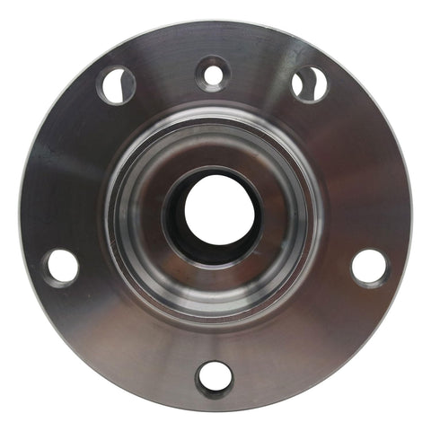 Front view of Front Wheel Bearing And Hub Assembly For Left Or Right Front Wheel, OE Fit, Premium Quality, Vibration Free Performance