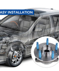 513315 Front Wheel Bearing Hub Assembly Fits 2011 To 2015 Chevy Cruze And 2016 Cruze Limited Easy Installation