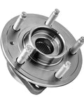 Front view of Front Wheel Hub Bearing Assembly 5 Lug With ABS Fit 2012 2015 Chevy Captiva Sport 2007 2009 Pontiac Torrent by Keyoog