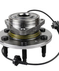 515096 Front Wheel Hub and Bearing Assembly for Chevy Tahoe Silverado Avalanche with ABS sensor cable and 6 Lug Design for 2007 to 2014 Models