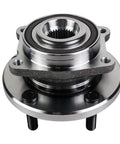 Front view of Front Wheel Hub And Bearing Assembly With ABS Encoder For Chrysler 200 2011 2014 Sebring Cirrus 2007 2010 Dodge Avenger 2008 2014 5 Lug Front Axle Replacement Part