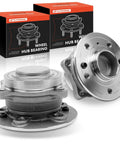 Front Wheel Bearing And Hub Assembly Pair For Mercedes GLE350 2016-2018 And ML350 2013-2015 RWD 3.5L V6, heavy-duty metal construction