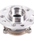 Front Wheel Bearing and Hub Assembly Set 2 Piece Compatible with Mercedes Benz C300 4Matic GLC300 E300 E450 2015-2021