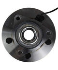 Front view of Front Wheel Hub And Bearing Assembly For Dodge Ram 1500 2012 2018 And Ram 1500 Classic 2019 2022 5 Lug With ABS Front Axle Replacement Replaces BR930858 HA590515 68267298AA Quality Tested To OE Standards.