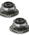 Pair Front Wheel Hub And Bearing Assemblies For 2017 To 2019 BMW I8 X1 X2 Mini Cooper Replacement, Smooth Quiet Operation.