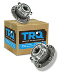 Two Piece Front Wheel Bearing And Hub Assembly Set For Audi A3 A3 Quattro Q3 TT TT RS Quattro Includes Driver And Passenger Sides