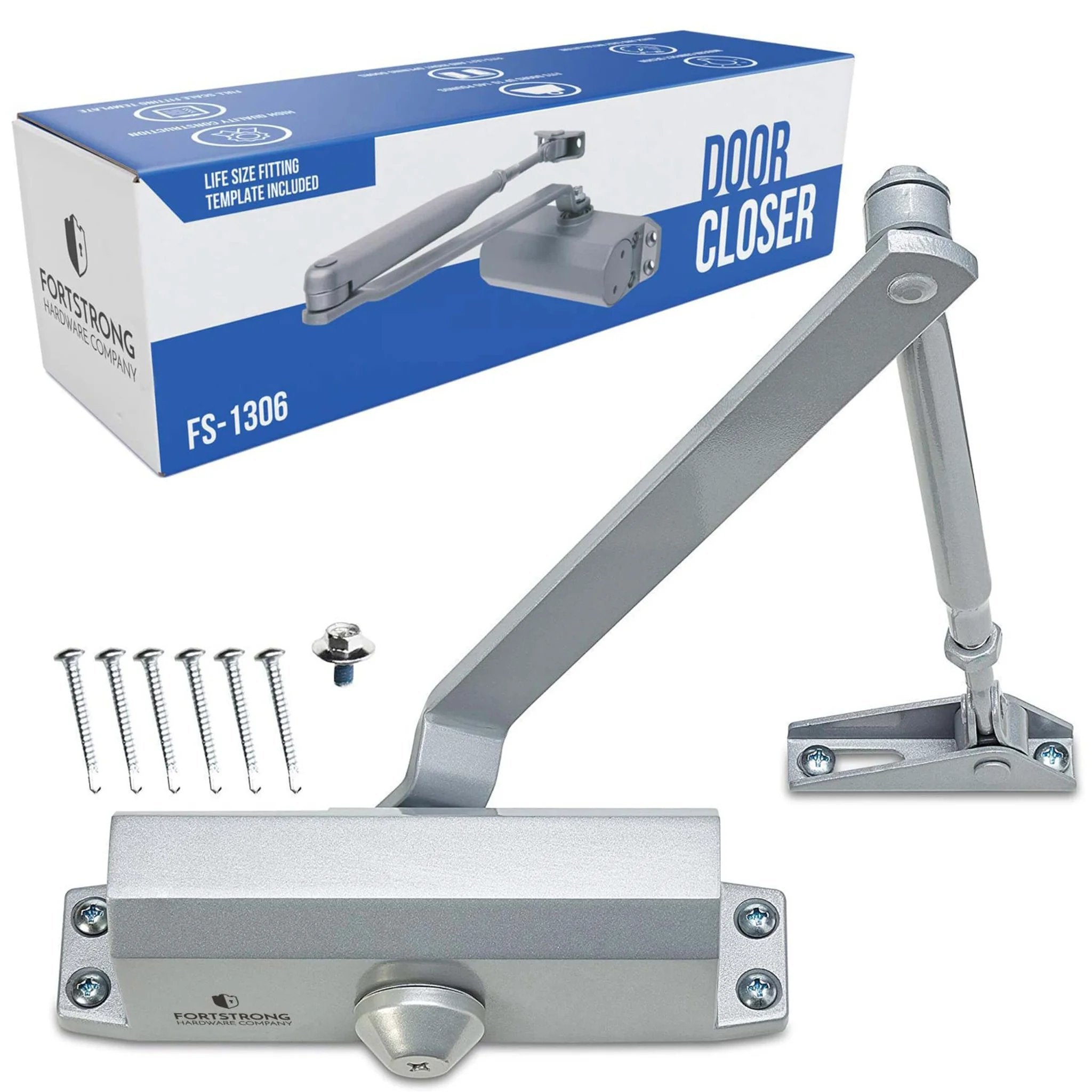 Residential Hydraulic Door Closer FS-1306 UL ✓