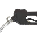Roughneck Heavy-Duty Fuel Transfer Pump - 15 GPM, 120 Volt AC, Auto Nozzle, Gasoline Compatible, side view of auto nozzle